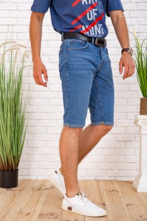 Шорты мужские 129R1956 цвет Светло-синий 2