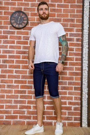 Шорты мужские 182R1998-1 цвет Темно-синий 1