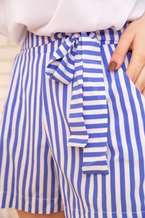 Шорты жен.172R008 цвет Сине-белый 4