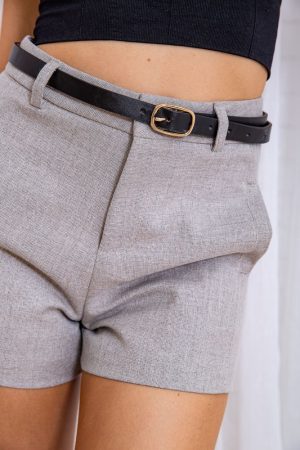Шорты женские 131R8602 цвет Серый 7