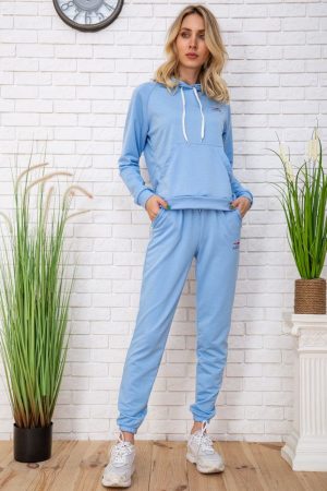 Спорт костюм жен. 129R1467-14 цвет Голубой