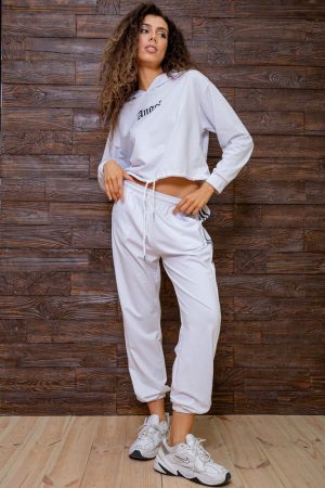 Спорт костюм жен. 129R7704 цвет Белый 2