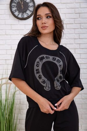 Спорт костюм жен 167R2-10 цвет Черный 3