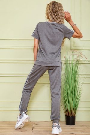 Спорт костюм жен 172R001-1 цвет Серый 3