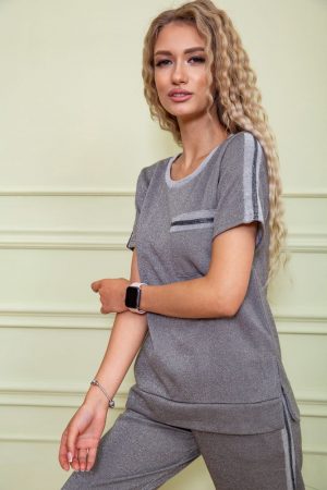 Спорт костюм жен 172R001-1 цвет Серый 4