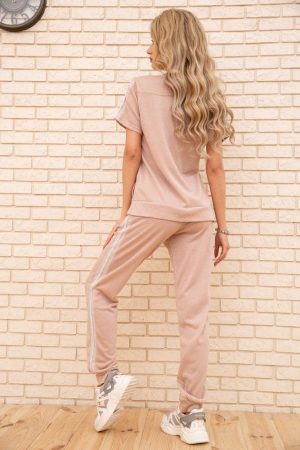 Спорт. костюм жен.172R003 цвет Пудровый 2