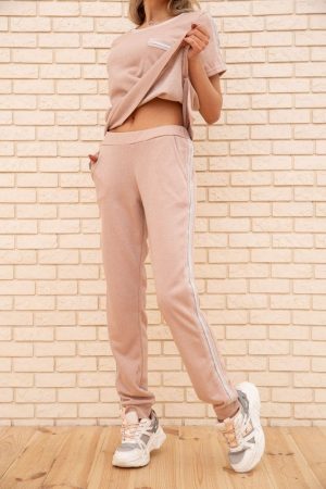 Спорт. костюм жен.172R003 цвет Пудровый 4