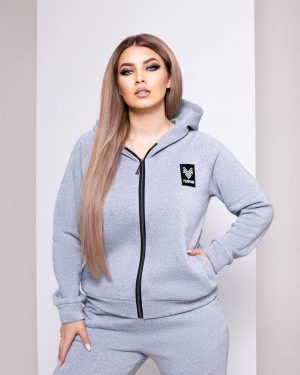 Спорт костюм жен 176R1043-1 цвет Светло-серый 1