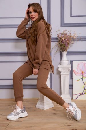 Спорт костюм жен. 182R3020 цвет Темно-бежевый 2