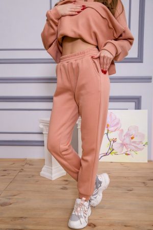 Спорт костюм жен. 182R3021 цвет Бежево-персиковый 6