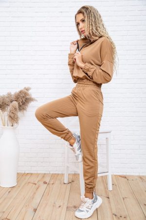 Спорт костюм женский 119R286 цвет Коричневый 4
