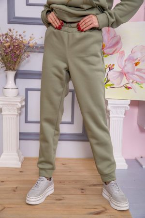 Спорт костюм женский 119R694 цвет Оливковый 6