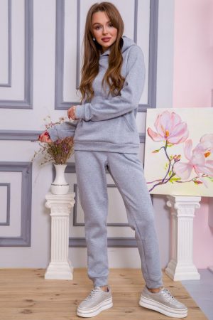 Спорт костюм женский 119R694 цвет Серый 1