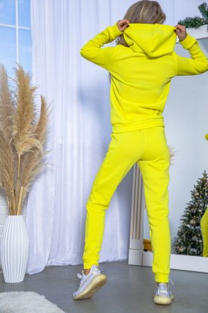 Спорт костюм женский 119R694 цвет Желтый 2