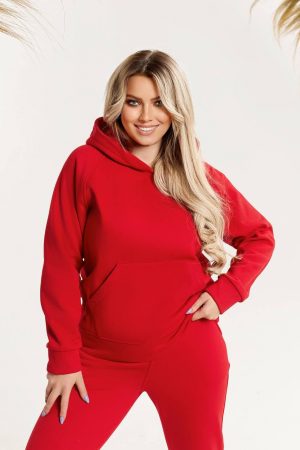 Спорт костюм женский 176R1023 цвет Красный 2