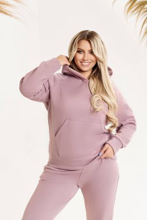 Спорт костюм женский 176R1023 цвет Светло-сливовый 1