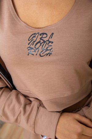 Спорт костюм женский 176R1030 цвет Мокко 5