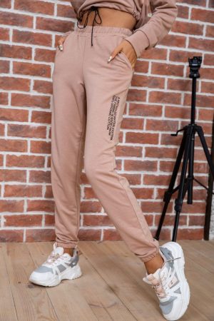 Спорт костюм женский 176R1031 цвет Пудровый 4