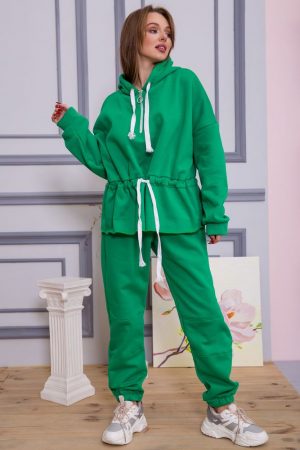 Спорт костюм женский 176R1042 цвет Зеленый 2