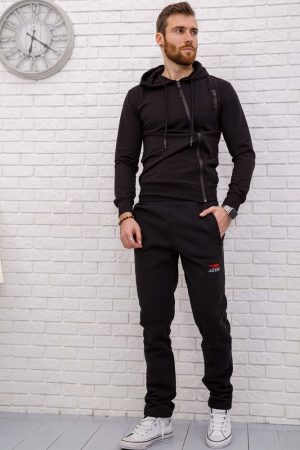 Спорт штаны мужские 182R120-1 цвет Черный 1