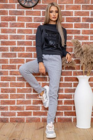 Спорт штаны  женские 119R164 цвет Серый 2