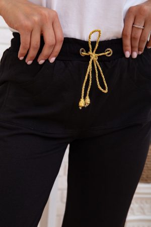 Спорт штаны женские 167R135 цвет Черный 4