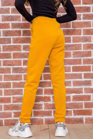 Спортивные штаны 191R004 цвет Горчичный 2