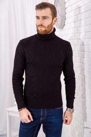 Свитер мужской 161R1034 цвет Черный