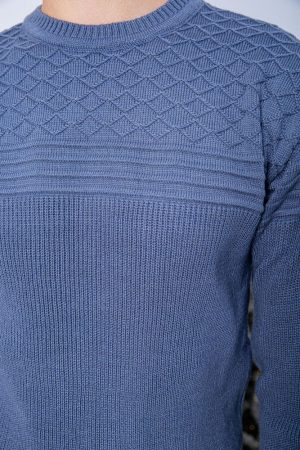 Свитер мужской 161R794 цвет Джинс 4
