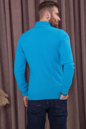Свитер мужской 182R1370 цвет Голубой 3