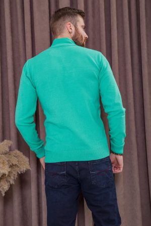 Свитер мужской 182R1370 цвет Мятный 3
