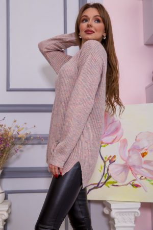 Свитер женский 131R-07 цвет Пудровый 3