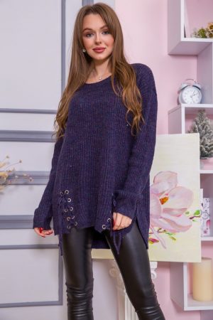 Свитер женский 131R-07 цвет Темно-синий
