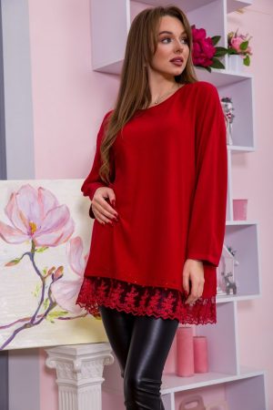 Свитер женский 131R5620 цвет Красный 2
