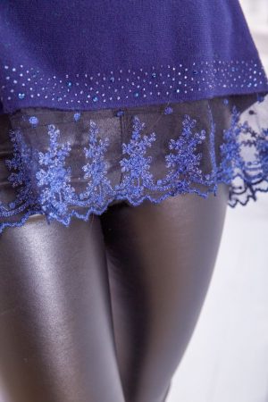 Свитер женский 131R5620 цвет Темно-синий 4