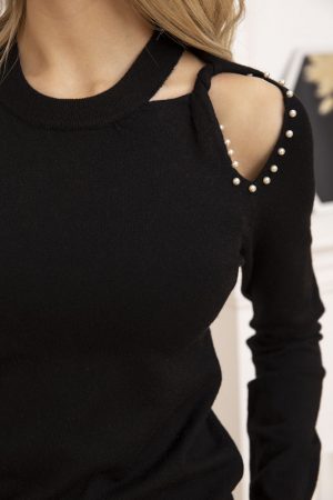 Свитер женский 131R6013 цвет Черный 4