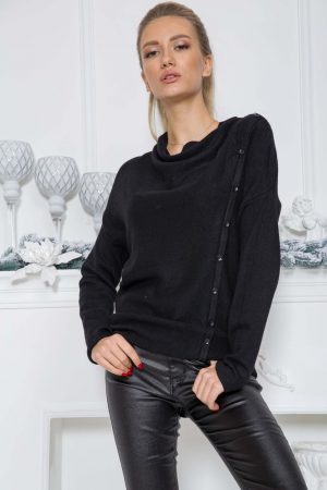 Свитер женский 131R8059 цвет Черный