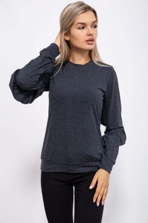 Свитшот женский 153R1148 цвет Грифельный