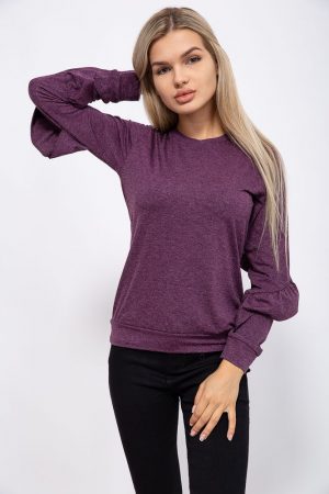 Свитшот женский 153R1148 цвет Сливовый