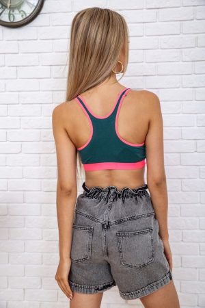 Топ женский 131R53023 цвет Зеленый 2