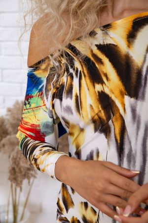 Туника 167R248-1 цвет Разноцвет 4