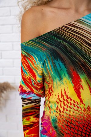 Туника 167R248 цвет Разноцвет 4