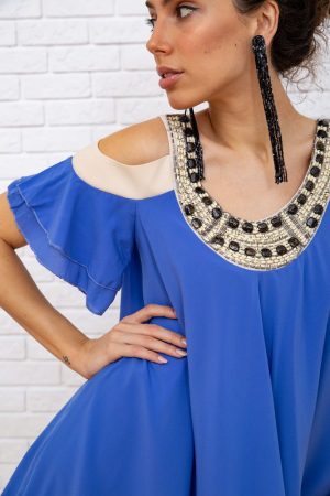 Туника 167R759 цвет Голубой 5