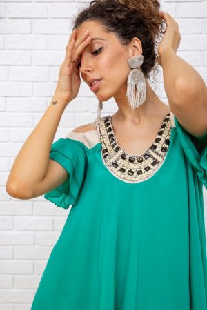 Туника 167R759 цвет Зеленый 5