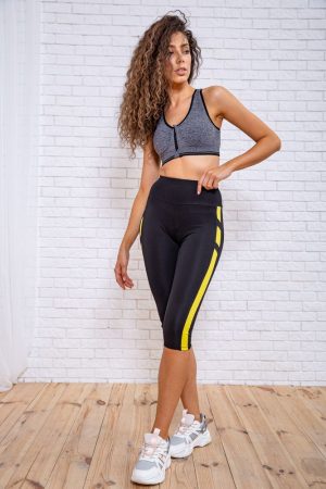 Велотреки жен.172R042 цвет Черно-желтый 3