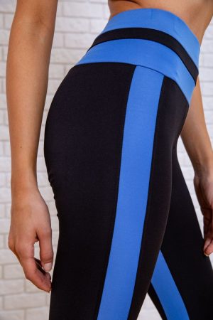 Велотреки жен.172R043 цвет Черно-голубой 6