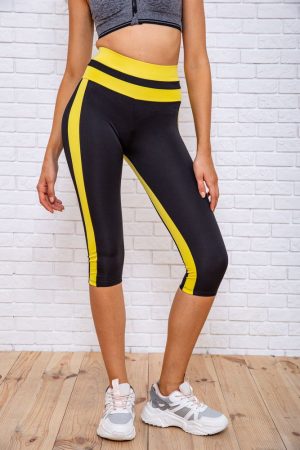 Велотреки жен.172R043 цвет Черно-желтый 1