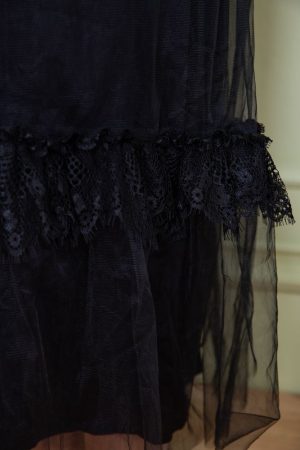 Юбка 131R001-1 цвет Черный 4