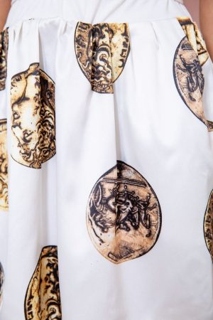 Юбка 167R208 цвет Белый 4