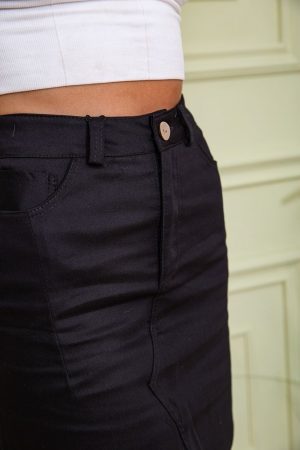 Юбка женская 119R314 цвет Черный 4